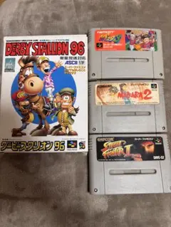 スーパーファミコンソフト 4点セット（ジャンク品）