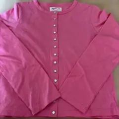 アニエスベー カーディガン　agnes ADAM ET ROPE' ピンク