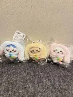 ちいかわ 台湾限定 ロップイヤーなマスコット 3点セット