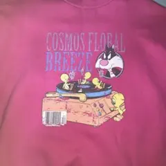 ☆新品☆未使用☆ ルーニー・テューンズ　ピンク スウェット　トレーナー