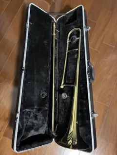 【美品　MAXTONEテナー トロンボーン｜初心者◎ケース付 ※マウスピースありのサムネイル