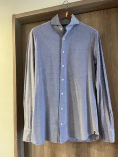 LARDINI ラルディーニ　シャツ　サックスブルー