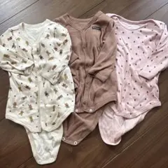 ロンパース 3枚セット 80-90cm