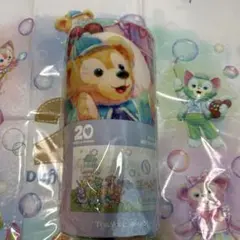 ワイドバスタオル　ディズニー ダッフィーアンドフレンズ 20周年　ショップ袋大