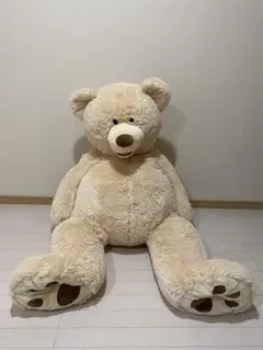 コストコ　大きめベージュ クマのぬいぐるみ