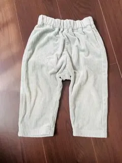 ベビー服　パンツ　水色　フリース　GU 80