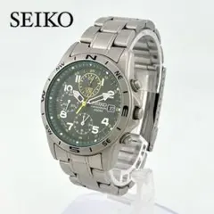 【美品　稼働品】SEIKO クロノグラフ　腕時計 シルバー 7T92-0DX0 2025年最新】SEIKO 7T92 0DX0の人気アイテム - メルカリ