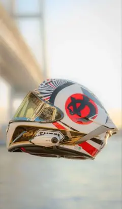 SHOEI フルフェイス ヘルメット 達磨 桜柄 SHOEI フルフェイスヘルメット 達磨 桜柄 MOTEGI5 - メルカリ