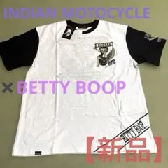 インディアン モーターサイクル ベティ ブープ コラボ T シャツのサムネイル