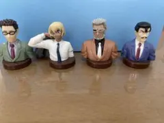 チョコエッグ　名探偵コナン5 の風見・安室・黒田・小五郎4体セット①