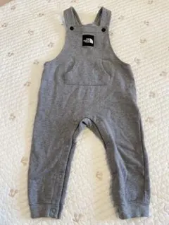 美品⭐︎ノースフェイス⭐︎スウェットロゴオーバーオール　90