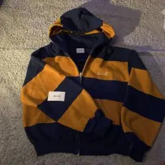 【ダグ付き】ブレスユー blessu 新作ジップパーカー 黄色 かつきくん着用