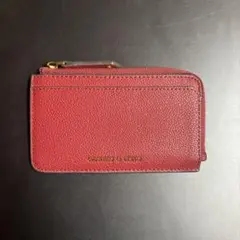 CHARLES & KEITH レッド マルチスロットカードホルダー