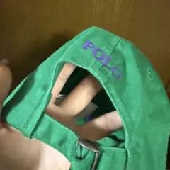 POLO 緑色 ベースボールキャップ