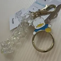 サンリオ　アヒルのペックル　クリア　キーホルダー　チャーム　バッグチャームのサムネイル