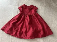 キッズ レッド ドレス フォーマル ワンピース　3Aのサムネイル