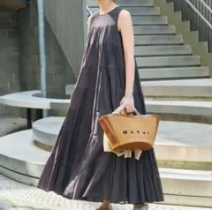 Spick & Span (スピックアンドスパン)　ティアードワンピース セール】ローンティアードマキシワンピース（ワンピース