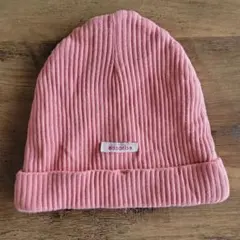 absorba★ニット帽子赤ちゃんピンク★０歳1歳