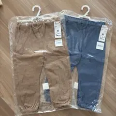 UNIQLO エアリズム ボトムスセット (ベージュ・ブルー)