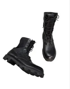 PRADA モノリスブーツ 26.5cmレザーナ イロンブラック 箱付 - メルカリ