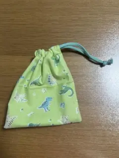 ハンドメイド 巾着 恐竜