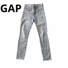 GAP TRUE SKINNY HIGH RISE デニム　W25 カットオフのサムネイル