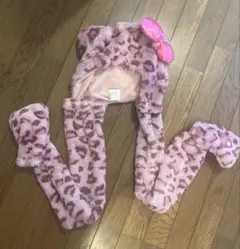 ハローキティ　マフラーハット　USJ