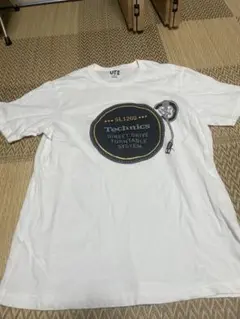 ユニクロ　Technics SL1200 Tシャツ Lサイズ　白