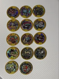 妖怪ウォッチ　妖怪メダル　レジェンドメダル24枚セット　他レアメダル中古品