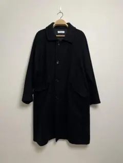 ステンカラーコート ブラック