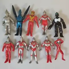 バンダイ　ウルトラマン　ミニソフビ 10体セットいろいろまとめ　エースキラー