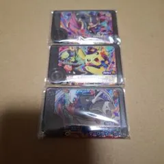 ポケモンフレンダ　ワンダーピック　ハロウィン　ジュペッタ、ダークライ、ピカチュウ