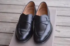 Crockett&Jones ペニーローファー ブラック　Boston 7 Crockett & Jones ローファー ブラック Boston 7 - メルカリ