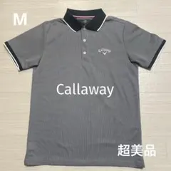 超美品 キャロウェイ callaway メンズ ゴルフ ポロシャツ サイズM