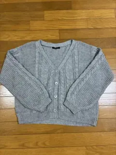 INGNI ニット　カーディガン　グレー　Mサイズ