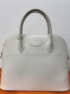 HERMES エルメス ボリード35 トリヨンクレマンス ホワイト □C刻印のサムネイル