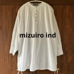 mizuiro ind ミズイロインド/プルオーバーチュニックブラウスのサムネイル