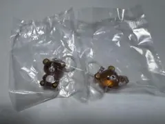 Rilakkuma リラックマ　クリアマスコットチャーム　2個セット