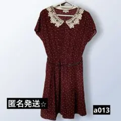 匿名発送★earth music&ecology♡水玉レースワンピース