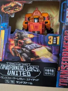 未開封 トランスフォーマーレガシー サンドストーム