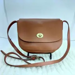 レザーバック ショルダーバッグ