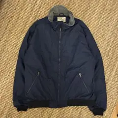 L.L.Bean エルエルビーン ウォームアップジャケット ネイビー ロゴ 短丈