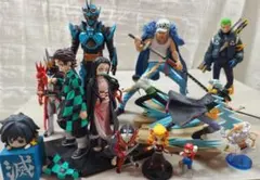 ジャンク　フィギュアまとめ売り　鬼滅　ワンピ　仮面ライダー等