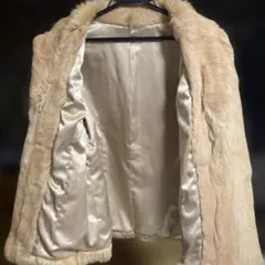 レディース毛皮ジャケット美品Sサイズ