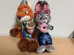 ニックとジュディ ぬいぐるみセット 10TH anniversary