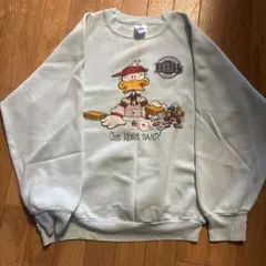 アメリカ古着 スウェット Lサイズ　vintage トレーナー 水色　y2k