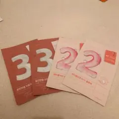 ナンバーズインマスク　４枚セット