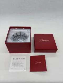 【新品・特価】Baccarat クリアロックグラス The YEAR 2022