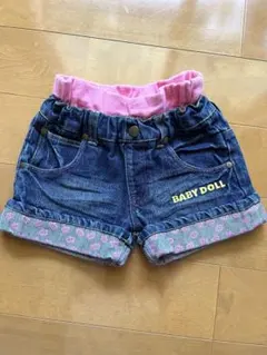 BABY DOLL ハーフパンツ デニム