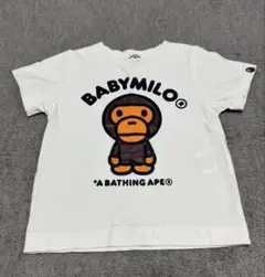 A BATHING APE BABY MILO Tシャツ ホワイトのサムネイル